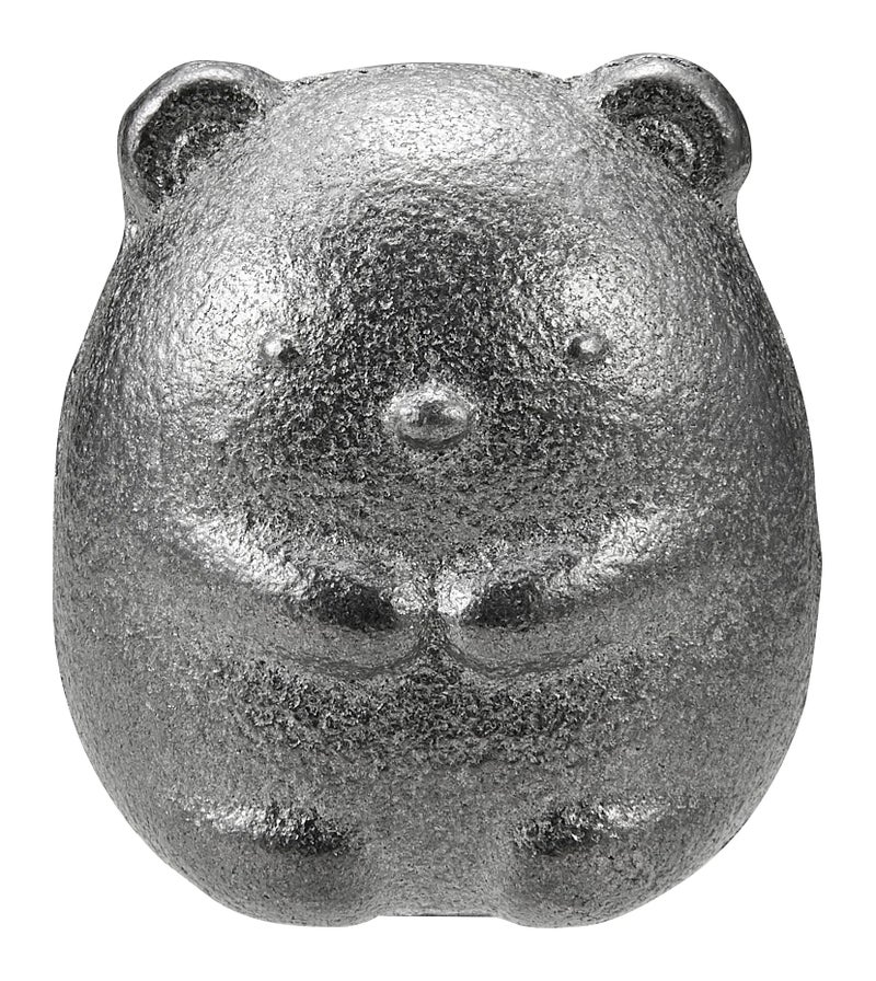 أو إس كيه OSK TBN-1 Nambu Ironware Sumikko Gurashi Shirokuma كرة حديدية مصنوعة في اليابان، مكملات الحديد، تحسين فقر الدم، سهلة، لطيفة، سهلة الاستخدام، وعاء الحث، غلاية الطبخ، مخللات الشاي، مخللات النخالة - Image 1